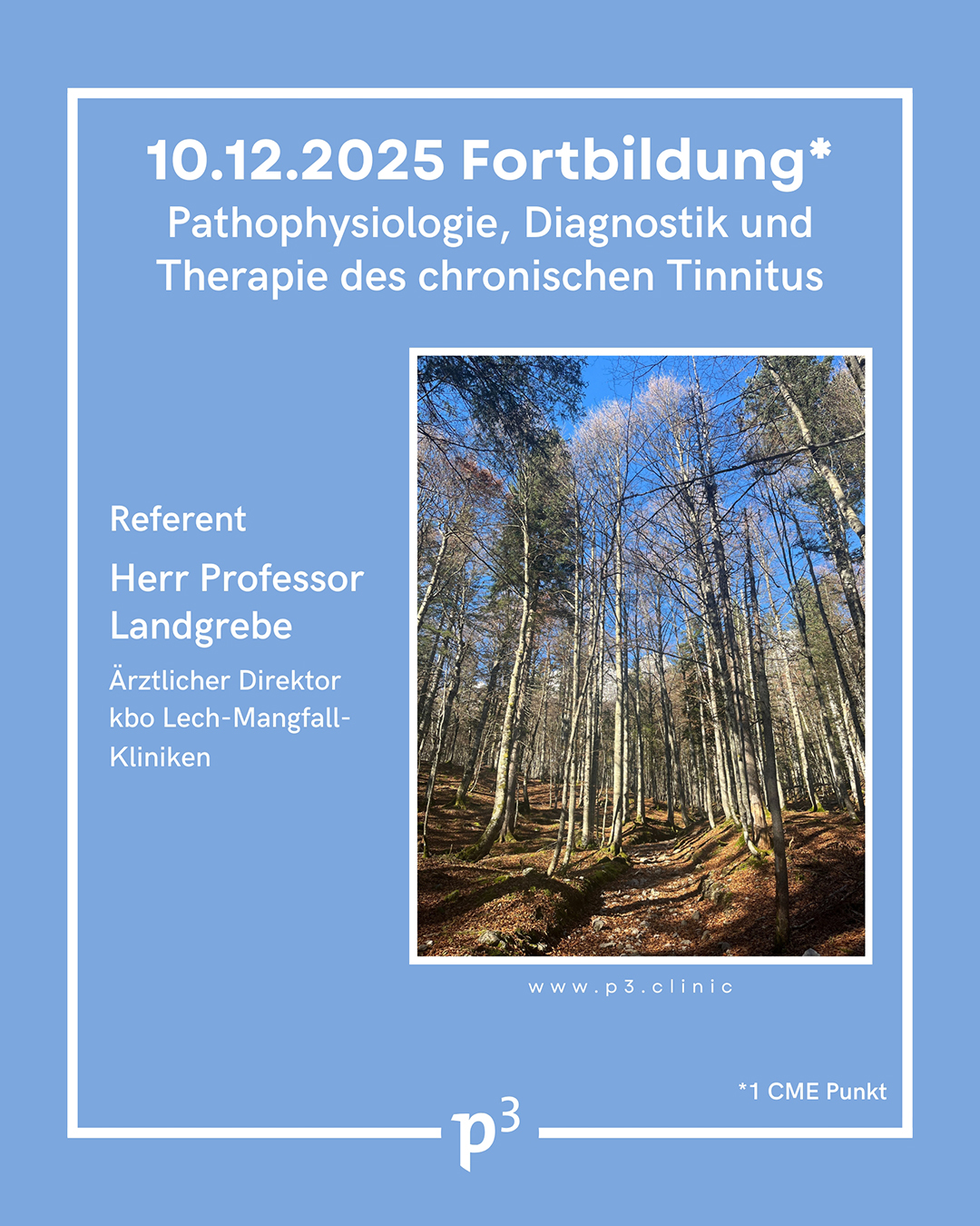 Fortbildungsreihe in der P3 Klinik